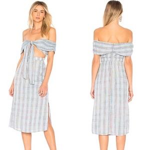 Majorelle Revolve Rum Runner Midi Dress Rainbow
